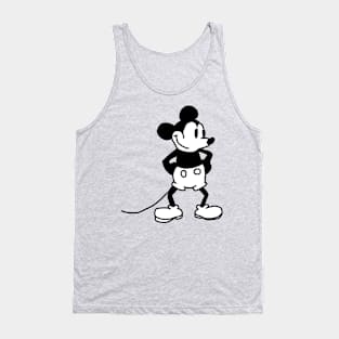 Cute Mouse Steamboat Willie Tank Top